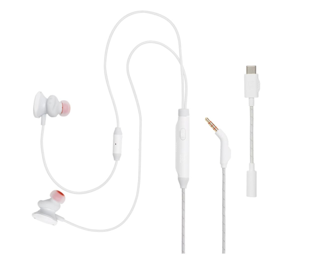 JBL Quantum 50C Białe - 1262832 - zdjęcie